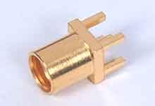 Molex/Waldom, 73414-0291, 50 Ohms MMCX Straight Jack PCB Gold (Au) Plated 2.00mm Standoff Height Tape and Reel (700 Item/s)