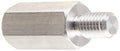 Hex Standoff, Male-Female, Aluminum, Plain Finish, 8-32 inch Screw Size, 5/16 inch OD, 11/16 Body Length, (Pack of 1000)