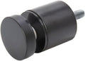 FHC RS2X134MB Glass Rail Standoff Base and Cap - 2' x 1-3/4' - Matte Black