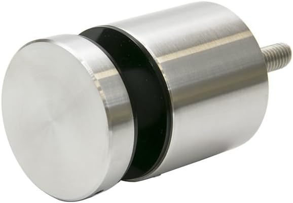 FHC RS2X134BS Glass Rail Standoff Base and Cap - 2' x 1-3/4' - Brushed Stainless
