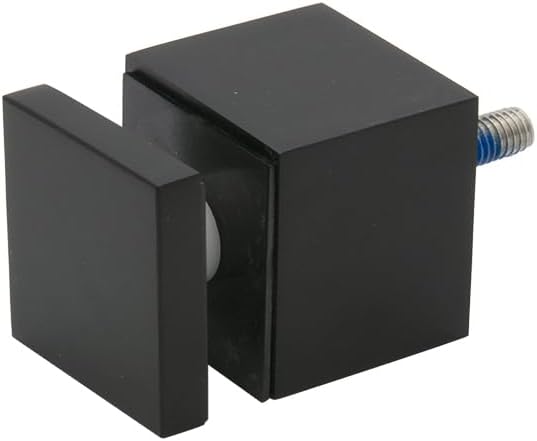 FHC SS2X134MB Glass Rail Standoff Base and Cap 2' Square x 1-3/4' Long - Matte Black