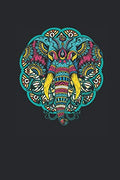 Elephant Ethnic: Animal Lover Gift Idea - Dotted Bullet Grid Notebook / Journal (6 X 9 -120 Pages)