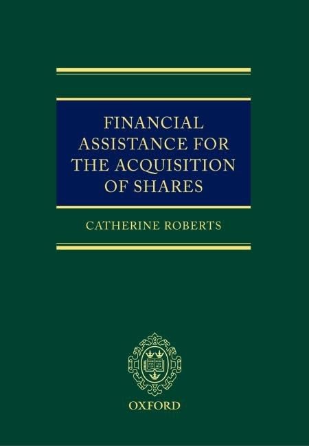 Financial Assistance for the Acquisition of Shares