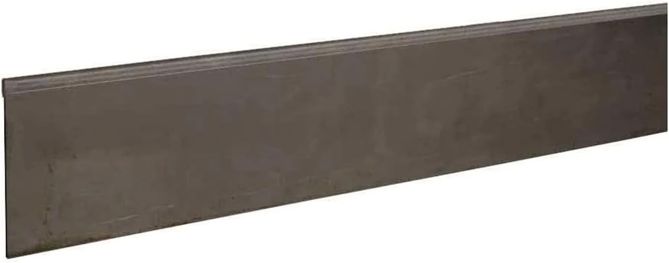 5 each 6' X 8' x18 gauge Rolled Top Raw Lawn Edging Home Kit with 15 each Raw Edge Pins