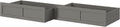 AFI, Set of 2 Extra Long Drawers Queen/King/Twin XL, Grey