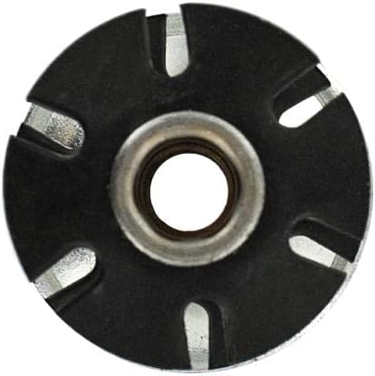 Outwater Industries Double Star Threaded Caster Insert | Heat Treated Steel | Fits 1-1/4 Inch Round 16-18 Gauge Tube | Thread: 5/16-18 | 100 Pack