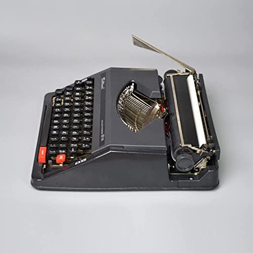 Portable Manual Typewriter for Creative Writing - Classic Design, Ideal Gift for Writers & Note-Taking - Vintage Mechanical Typewriter for Home & Office Use