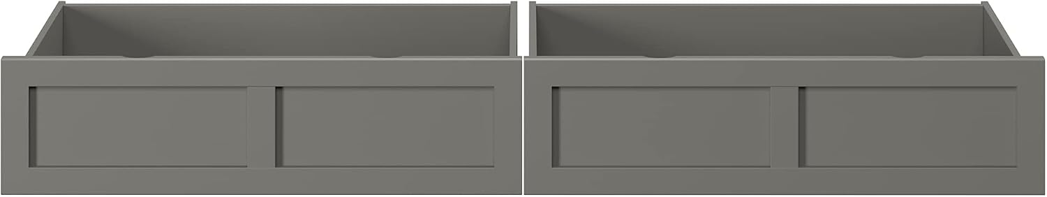 AFI, Set of 2 Extra Long Drawers Queen/King/Twin XL, Grey