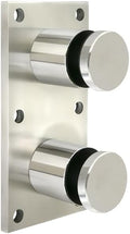 FHC RS20PS Glass Rail Standoffs 2' Dia. with Mounting Plate - Polished Stainless