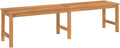 vidaXL Solid Teak Wood Patio Bench Garden Outdoor Lawn Yard Terrace Balcony Wooden Seat Seating Sitting Chair Bench Furniture 70.9'
