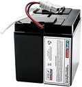 UPSBatteryCenter RBC7 Compatible Replacement Battery Pack for APC SMT1500, SUA1500