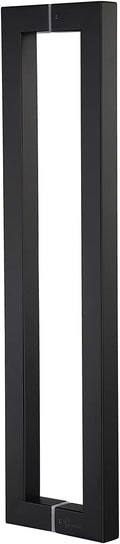 Togu TG-R3030 1500mm / 60 inches Push-Pull Stainless-Steel Door Handle for Entrance/Entry/Shower/Glass/Shop/Store, Interior/Exterior Barn & Gates - Matte Black Finish