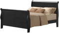 Acme Louis Philippe III King Bed in Black