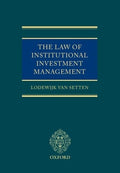 The Law of Institutional Investment Management
