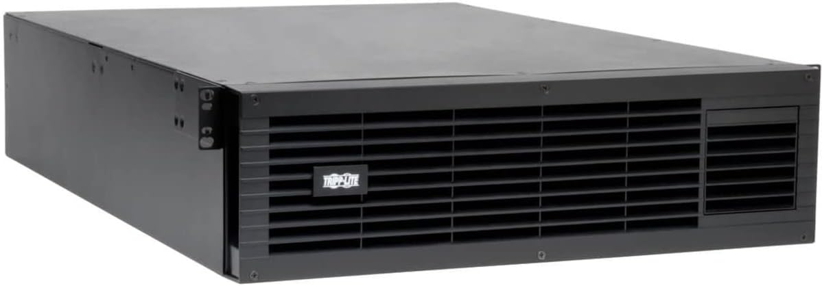 Tripp Lite 36V Extended Battery Pack Module EBM, 3U Rackmount Hardware Included, Daisychain Option, Heavy-Gauge Cabling Included, 2-Year Warranty (BP36V42-3U)
