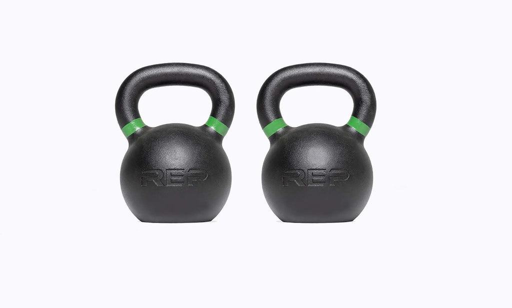 REP Fitness Kettlebell Set and Singles, 4kg to 24kg, 9lb to 53lb Weight Range, Cast Iron, Strength Exercise Training, Home Gym, Power Workout Equipment, Free Weights, Dumbbell Alternative