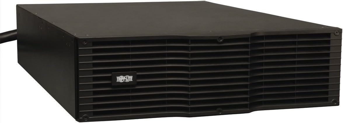 Tripp Lite 240V Extended Battery Pack Module EBM, 3U Rackmount Hardware Included, Daisychain Option, Heavy-Gauge Cabling Included, 2-Year Warranty (BP240V10RT3U)