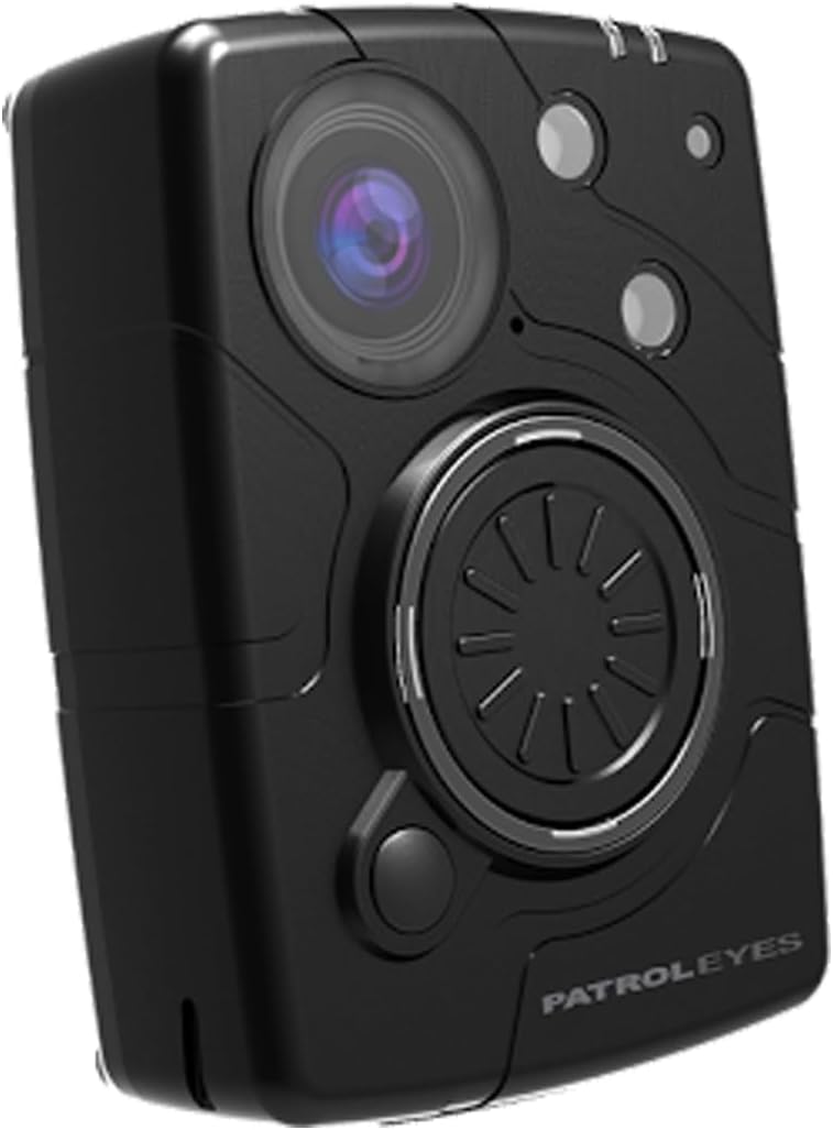 LITE 2K 64GB HD 12 Hour Battery Infrared IR Police Law Enforcement Body Security Camera with Super Strong Quick Release Body Camera Magnet Mount PE-LITE