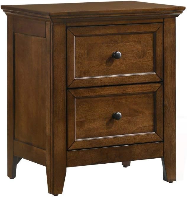 Intercon San Mateo Youth Full Size 4 Piece Storage Bedroom Set Tuscan Finish