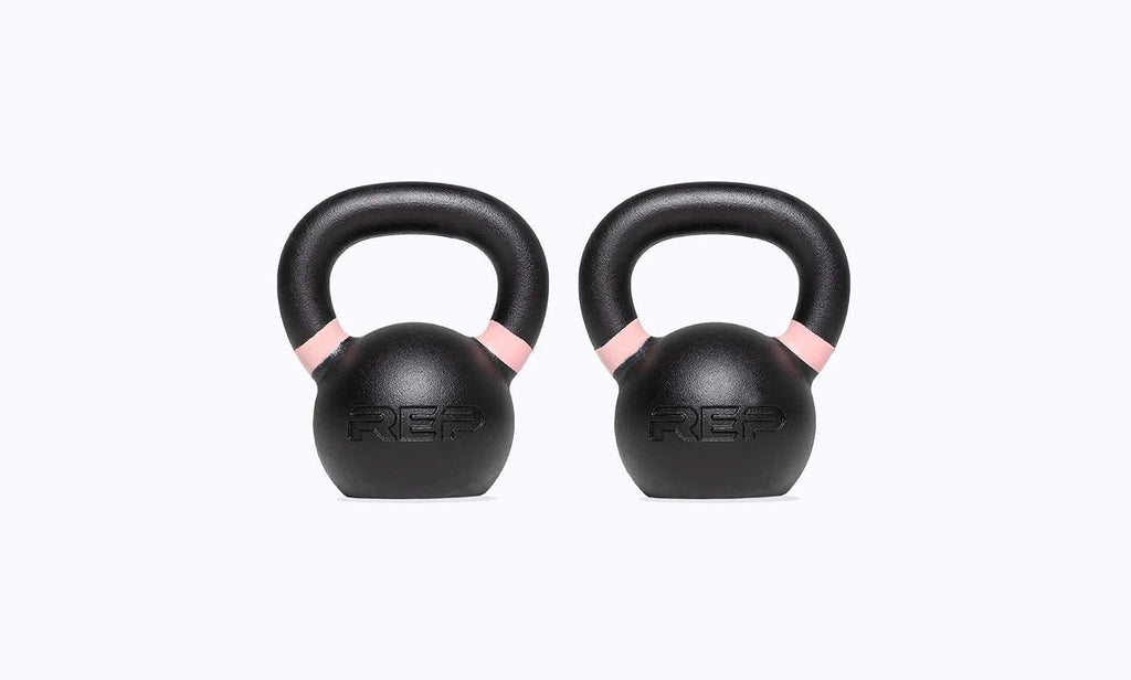 REP Fitness Kettlebell Set and Singles, 4kg to 24kg, 9lb to 53lb Weight Range, Cast Iron, Strength Exercise Training, Home Gym, Power Workout Equipment, Free Weights, Dumbbell Alternative