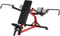 VEVOR Chest Press Machine, Bench Press Set, Adjustable Flat Incline Bench with Independent Converging Arms, Upper Chest Equipment, Fitness Home Gym Equipment Chest