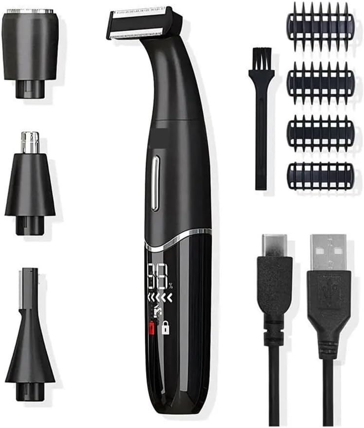 Haircut Precision Shaver Men Bikini Line Sensitive Razor Balls Eggs Hair Shaving Trimmer Face Beard Clipper