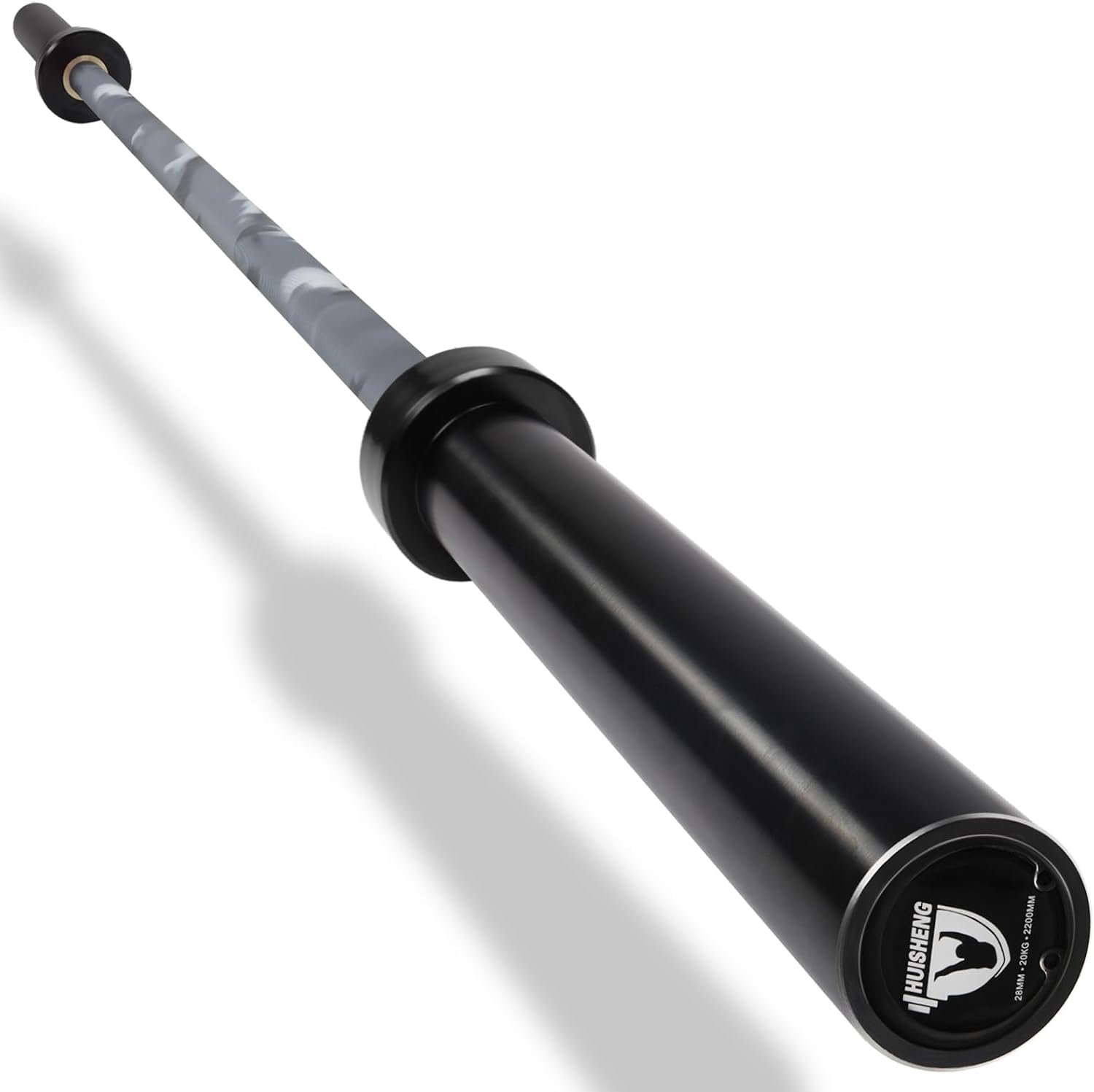 7ft Olympic Barbell for Strength Training and Olympic Weightlifting, 500 700 1000LBS Capacity Available, 2 Inch Bar for Squats, Home Gym Fitness Equipment, Bench Press, Deadlift,Powerlifting