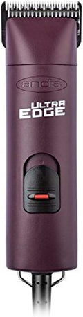 Andis 22685 Professional UltraEdge Super 2-Speed Detachable Blade Clipper – Rotary Motor with Shatter-Proof Housing, Runs Calm & Silent, 14-Inch Cord - for All Coats & Breeds - 120 Volts, Burgundy