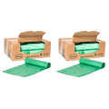 BioBag The Original Compostable Bag, 23 Gallon, 100% Certified Compostable Trash Bag Liners & The Original Compostable Bag, 8 Gallon, 500 Count, 100% Certified Compostable Trash Bag Liners