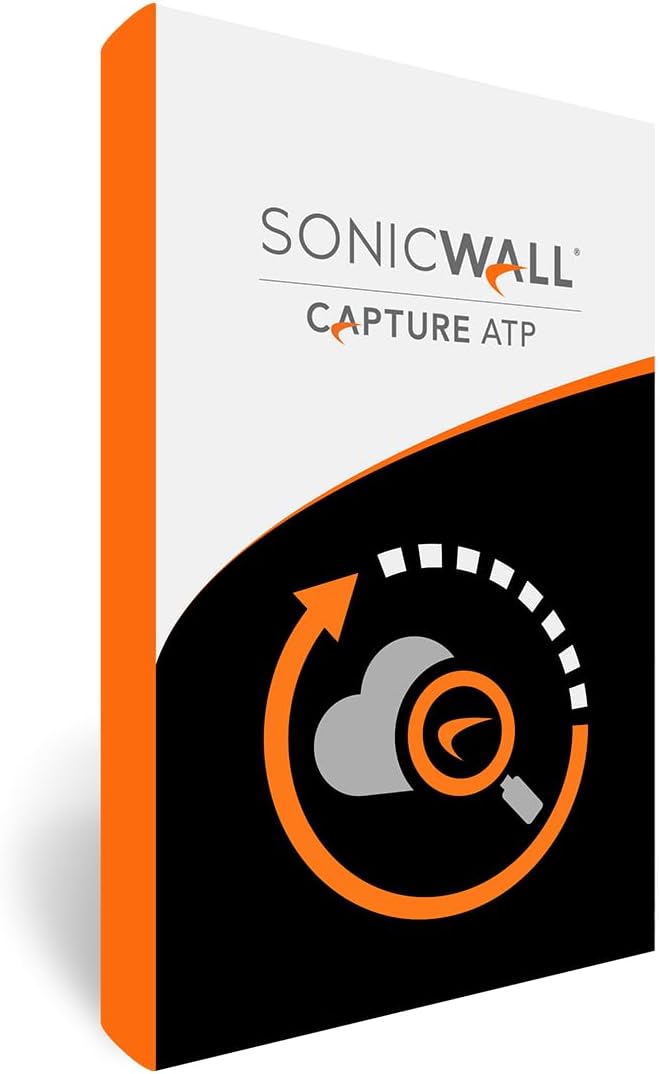 SonicWall Capture Advanced Threat Protection (ATP) for TZ600-1 Year License (01-SSC-1465) - Cloud Sandbox Security with Zero-Day Threat Detection & Real-Time Malware Analysis
