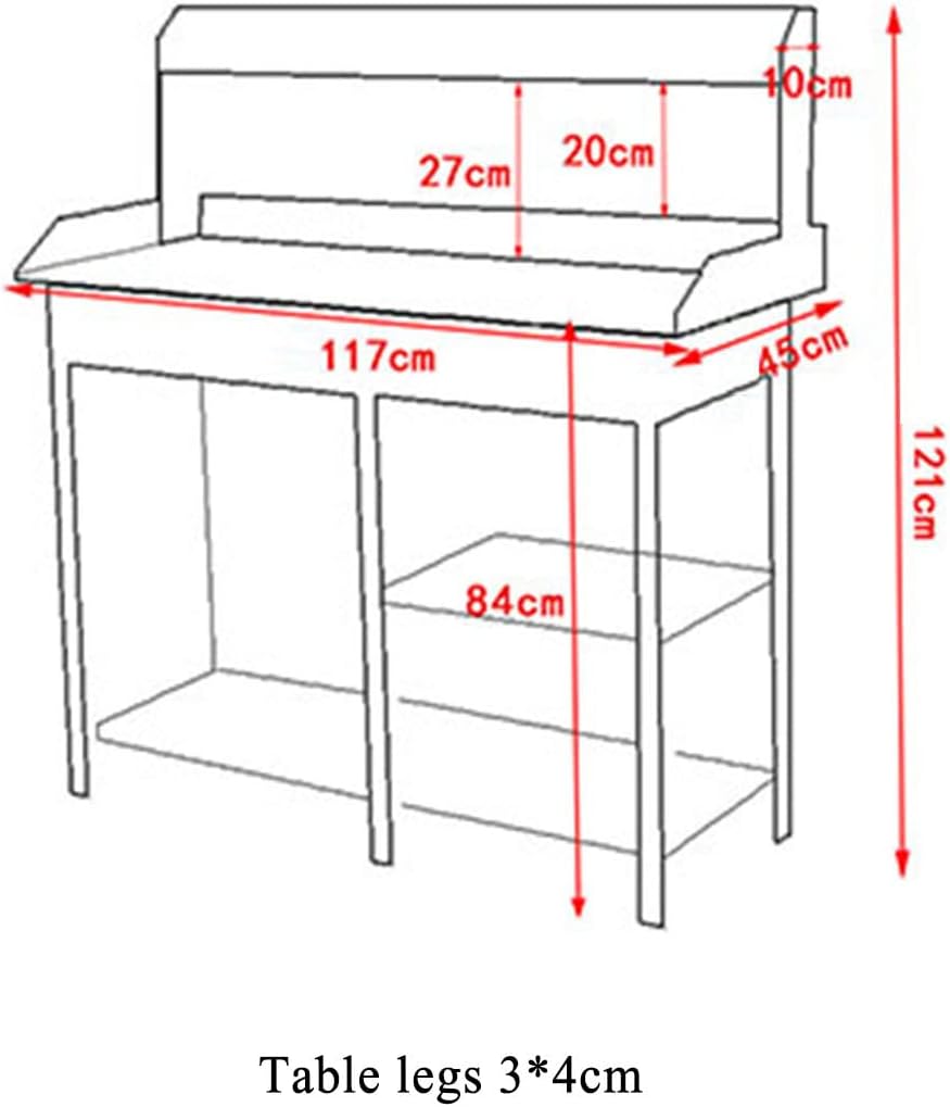 Garden Potting Bench, Fir Wood Outdoor Prep Station with Removable Sink, Drawer, and Hooks,Natural Wooden Work Station for Patio, Backyard and Porch (Green)