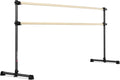VITA Barre Portable Freestanding Double Ballet Barre, Prodigy, Wood | Adjustable Height, USA Made, Home or Gym Exercise Equipment for Kids & Adults | Dance, Fitness, Pilates