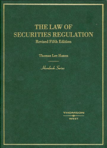 The Law of Securities Regulation