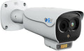 GW Security 5MP Bi-Spectrum Temperature Measurement Two-Way Audio IP PoE Thermal Security Camera w/Smoker, Flame, Fire Point, Human and Vehicle Smart Detection and 10 AI Functions (GW68-5617TMIC)