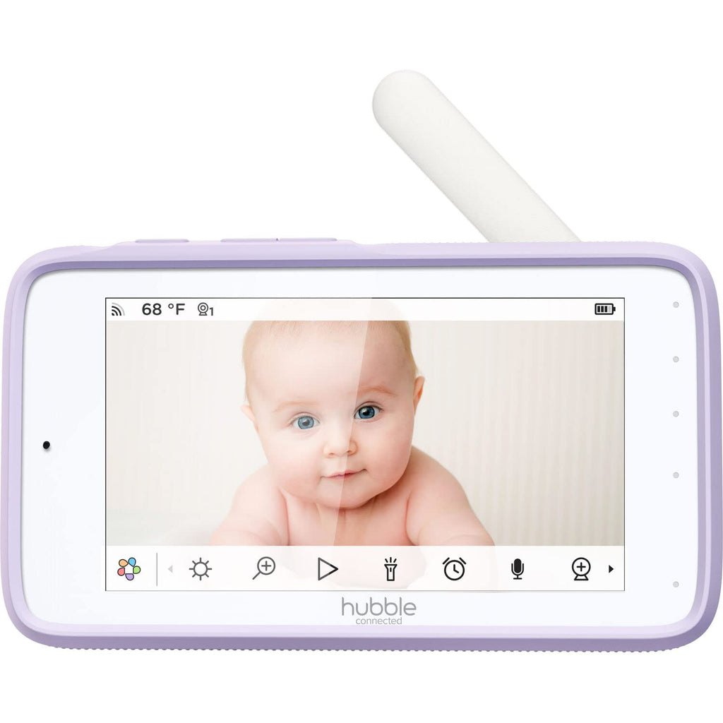 HUBBLE CONNECTED Nursery Pal Deluxe Smart Connected, Wireless, Wi-Fi Enabled Baby Monitor with Parent Unit Viewer