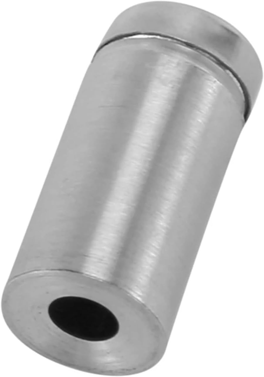 Standoff Fixings， 100 Pcs,12x25mm Stainless Steel Sign Standoff Screws Suitable for Standoff Fixings for Glass Posters