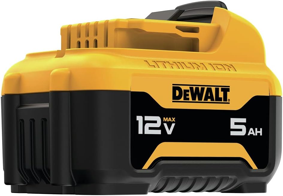 DEWALT 12V MAX 5Ah Battery, Lithium-Ion, 2-Pack (DCB126-2)