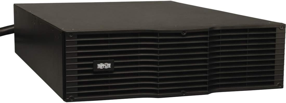 Tripp Lite 240V Extended Battery Pack Module EBM, 3U Rackmount Hardware Included, Daisychain Option, Heavy-Gauge Cabling Included, 2-Year Warranty (BP240V10RT3U)