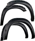 Tyger Auto Fender Flare Compatible with 2009-2018 Dodge Ram 1500; 2019-2024 Classic (Not fit R/T Rebel Warlock), Rough Textured Black Bolt-Riveted Style 4pc | TG-FF8D4147