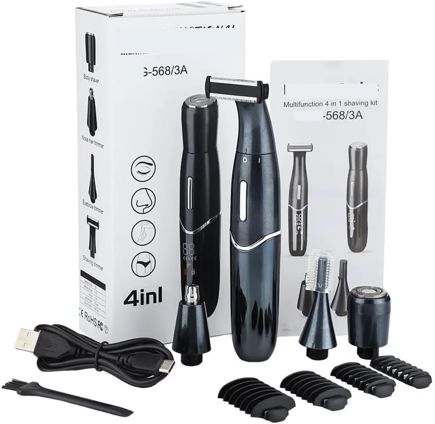 Haircut Precision Shaver Men Bikini Line Sensitive Razor Balls Eggs Hair Shaving Trimmer Face Beard Clipper
