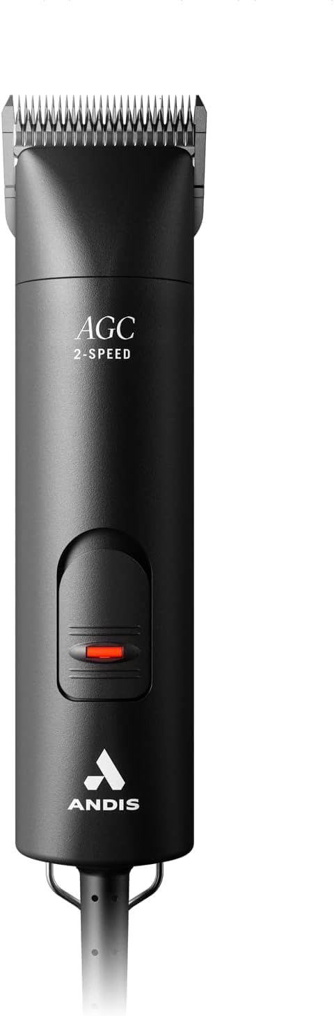 Andis 24675 UltraEdge 2-Speed Detachable Blade Pet/Dog Clipper – Runs Cool & Quiet,Designed with Two-Speed Rotary Motor & Shatter-Proof Housing - for All Coats-& Breeds - 120 Volts,Black,(Pack of 6)