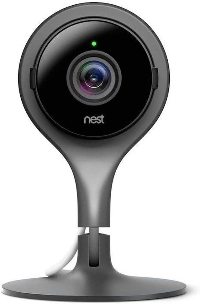 Nest Cam Security Camera 3 Pack Indoor Color: Black Style: Nest Cam Security Camera: 3 Pack, Model: NC1104US… (Renewed)