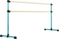 VITA Barre Portable Freestanding Double Ballet Barre, Prodigy, Wood | Adjustable Height, USA Made, Home or Gym Exercise Equipment for Kids & Adults | Dance, Fitness, Pilates