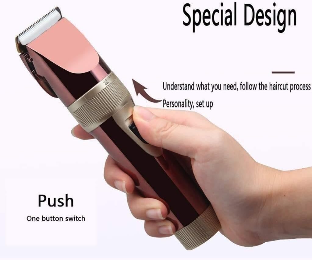 WEedsy Hair Clippers for Men Professional Cordless Clippers for Hair Cutting Trimmer Barbers Grooming Kit Rechargeable, 4 Guide Combs