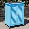 Wooden Outdoor Potting Bench Table - Waterproof Patio Storage Cabinet & Garden Workstation - Perfect for Backyard, Lawn & Patio Gardening Tools & Supplies