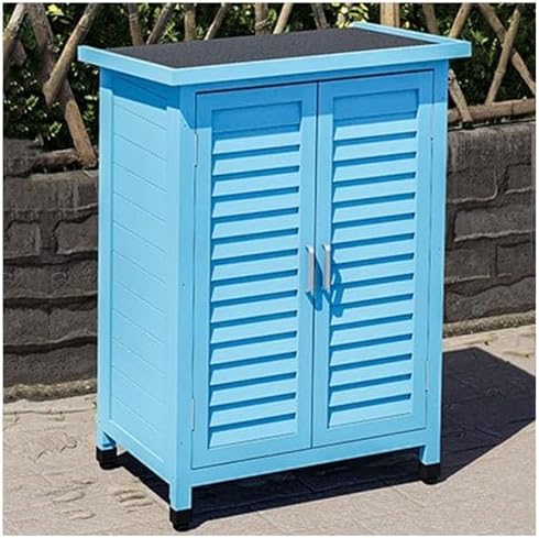 Wooden Outdoor Potting Bench Table - Waterproof Patio Storage Cabinet & Garden Workstation - Perfect for Backyard, Lawn & Patio Gardening Tools & Supplies