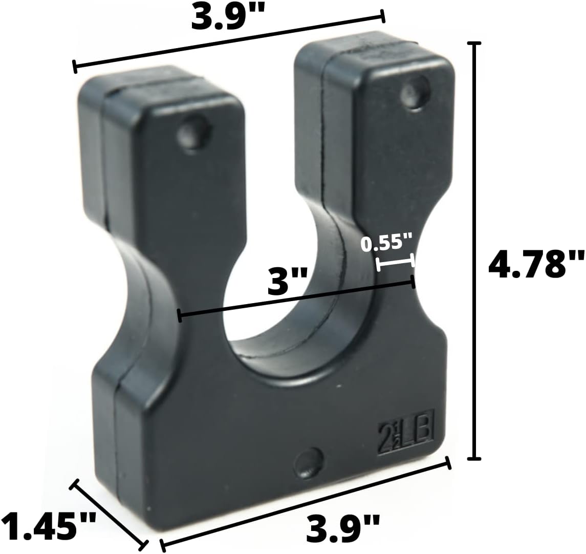 Ader Sporting Goods Add On Weight 2.5 Lbs or 5 Lbs to Choose from.