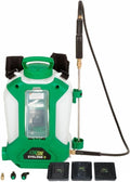 FlowZone Cyclone 3 Battery Backpack Sprayer, 4-Gal., 5-Pressure, Tool Only | Variable 8-115 PSI. QuickSwap Adapters included-Works with DeWalt, Milwaukee, Bosch & Makita Batteries. Battery not included.