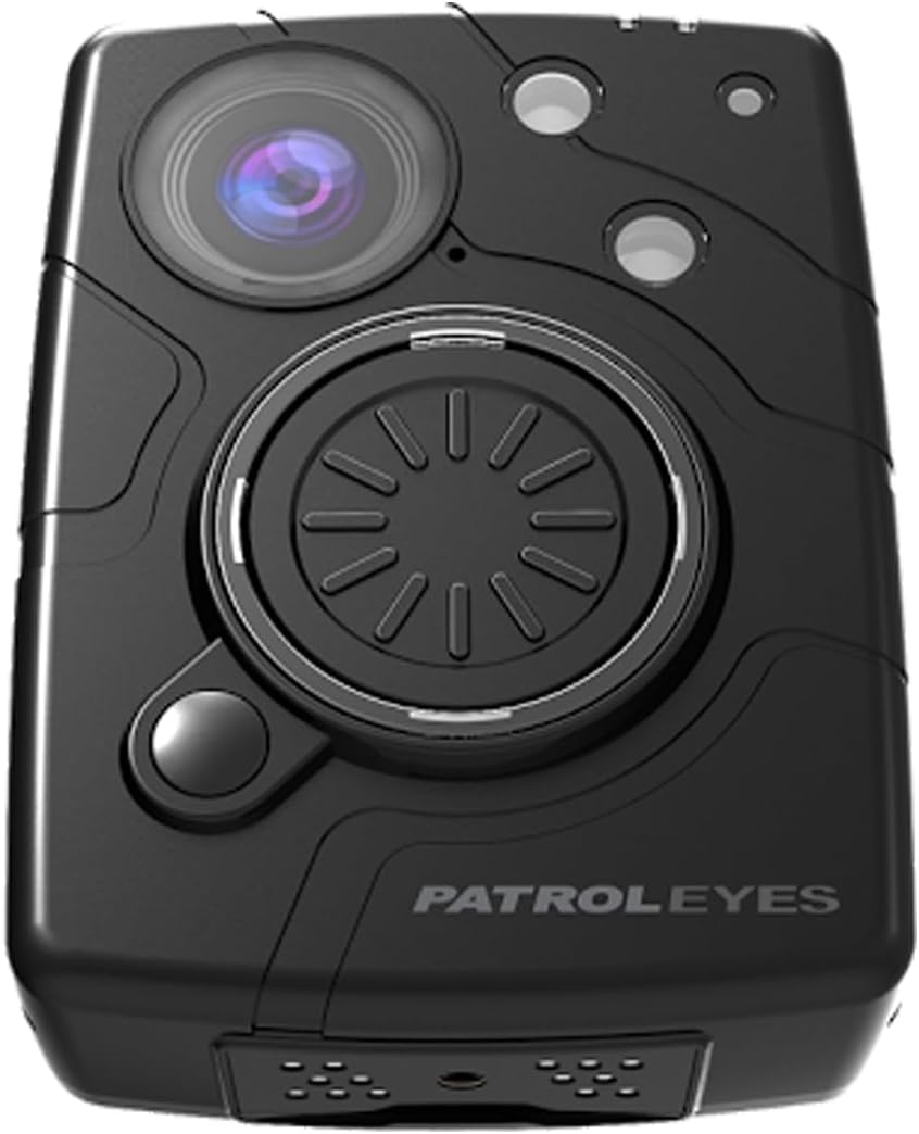 LITE 2K 64GB HD 12 Hour Battery Infrared IR Police Law Enforcement Body Security Camera with Super Strong Quick Release Body Camera Magnet Mount PE-LITE