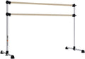 VITA Barre Portable Freestanding Double Ballet Barre, Prodigy, Wood | Adjustable Height, USA Made, Home or Gym Exercise Equipment for Kids & Adults | Dance, Fitness, Pilates